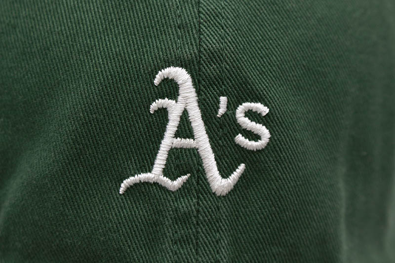 '47 OAKLAND ATHLETICS '47 BASE RUNNER CLEAN UP CAP (DARK GREEN)