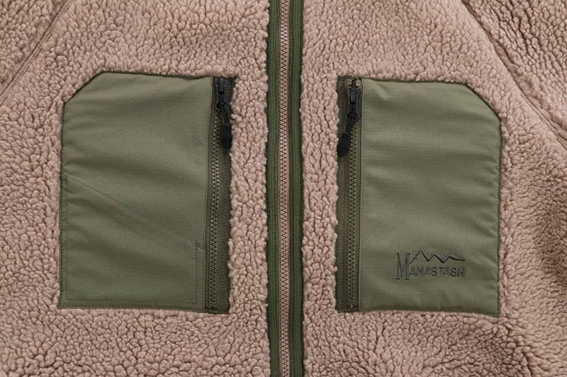 MANASTASH MOUNTAIN GORILLA FLEECE JACKET (792-5252002-010:MOCHA)