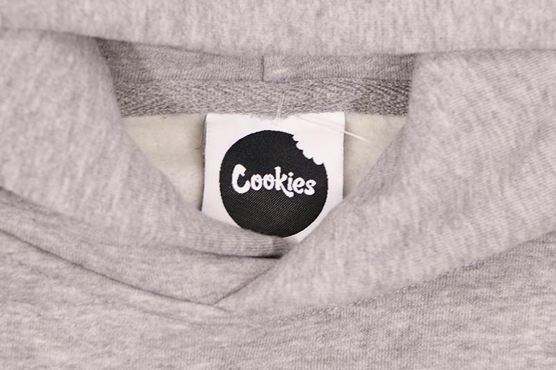 COOKIES ORIGINAL MINT OUTLINE PULLOVER HOODIE (GREY HEATHER/BLACK) CM253HFP02