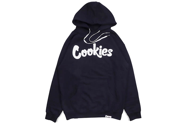 COOKIES ORIGINAL LOGO HOODIE (NAVY) 1564H6664 CM232HFP04