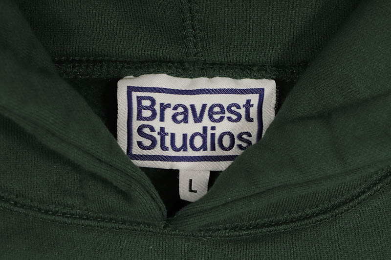 BRAVEST STUDIOS MELROSE HOODIE (GREEN)