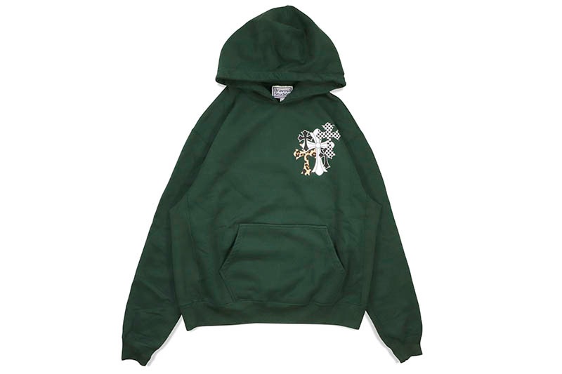 BRAVEST STUDIOS MELROSE HOODIE (GREEN)