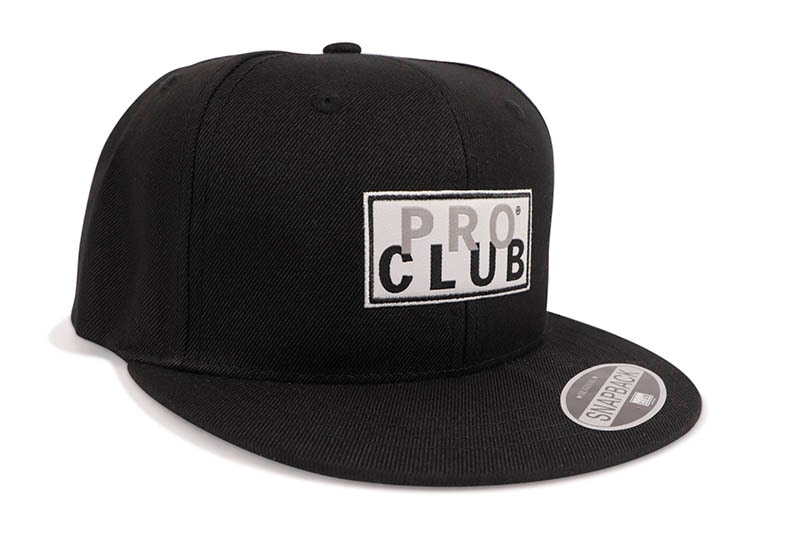 PRO CLUB SNAPBACK CAP (BLACK) 184SL1