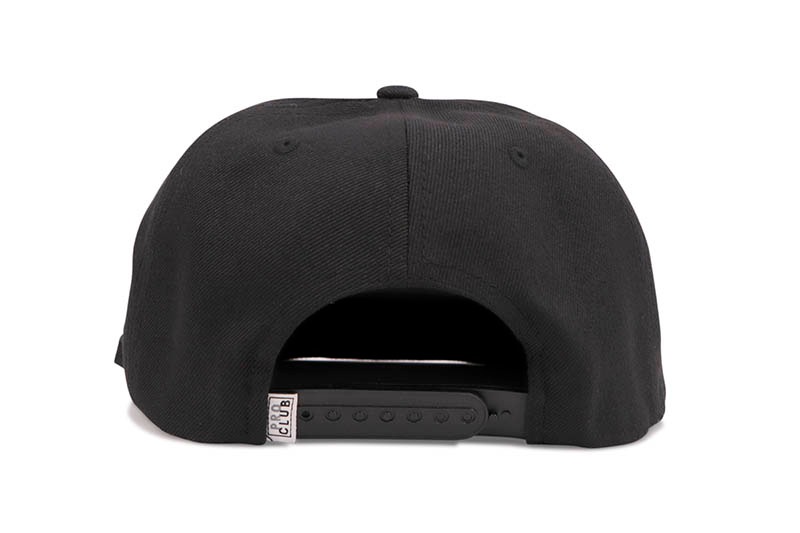 PRO CLUB SNAPBACK CAP (BLACK) 184SL1