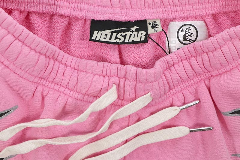 Hellstar PINK FLAME shorts ヘルスター ハーフパンツ