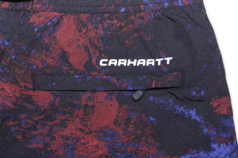 Carhartt WIP TERRA SHORT (I028755.0BV:SATELLITE PRINT, BLACK / REFLECTIVE)