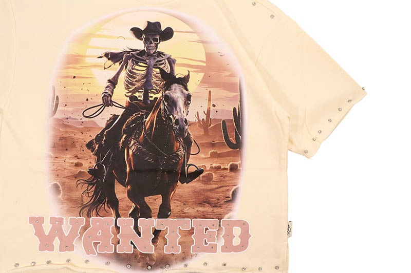 BKYS COWBOY CROPPED TEE (T1298:OFF WHITE)