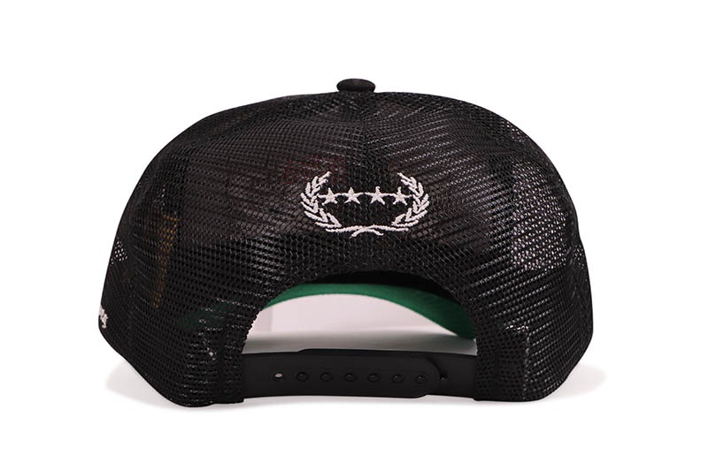 FIELD GRADE BEWARE OF DOG TWILL MESH TRUCKER HAT (BLACK) 1005031