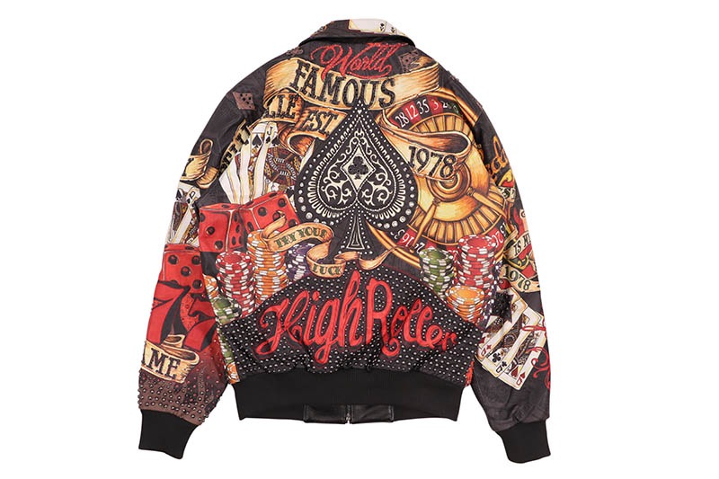 Pelle Pelle HIGH ROLLERS JACKET (325-37532-BLK:BLACK)