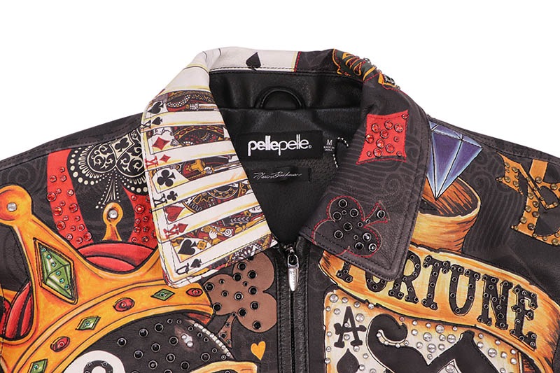 Pelle Pelle HIGH ROLLERS JACKET (325-37532-BLK:BLACK)