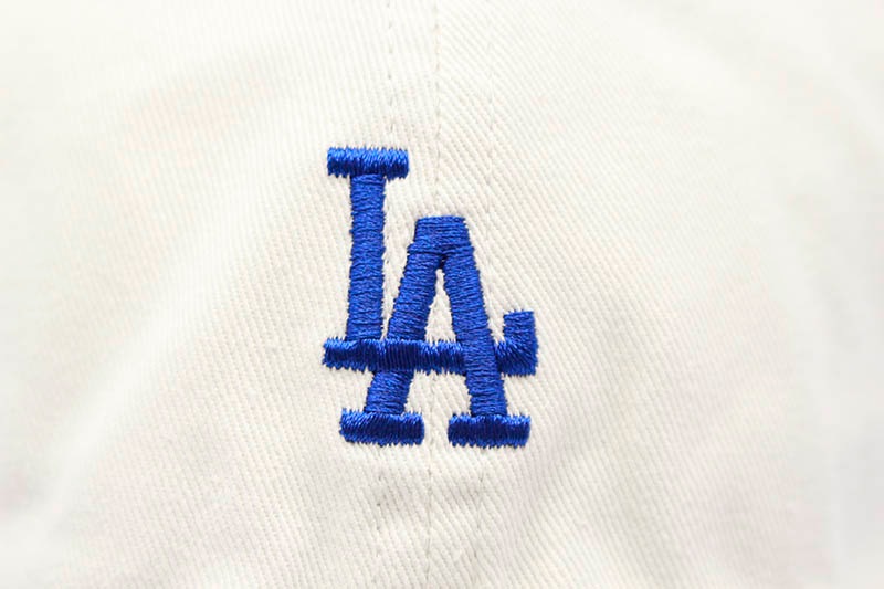 '47 LOS ANGELES DODGERS '47 BASE RUNNER CLEAN UP CAP (WHITE)