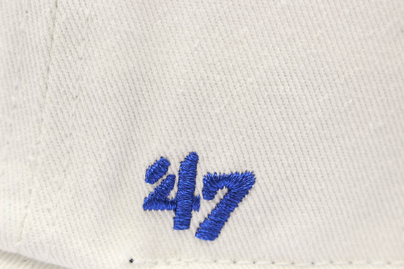 '47 LOS ANGELES DODGERS '47 BASE RUNNER CLEAN UP CAP (WHITE)