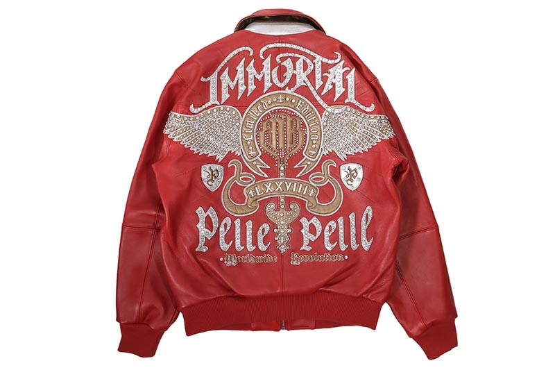 Pelle Pelle IMMORTAL JACKET (425-37545-CGS:CABERNET/GOLD METALLIC/SILVER METALLIC)