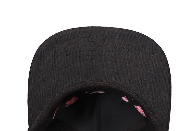 oMA STUDIOS NY KANJI CHERRY BLOSSOM HAT (BLACK)