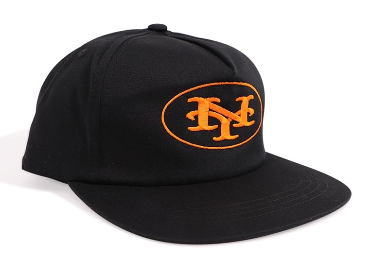 SKELEPHUNK METS WARP SNAPBACK HAT (BLACK)