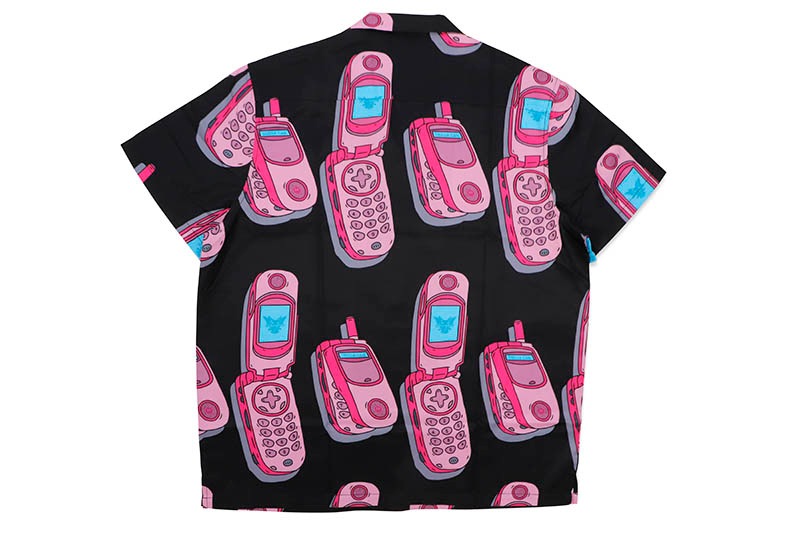 DIPLOMATS EMPIRE PINK PHONE SS SHIRT (BLACK)