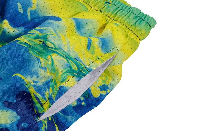 SB STUDIOS SB MULTICOLOR SHORTS V3 (GREEN/BLUE)