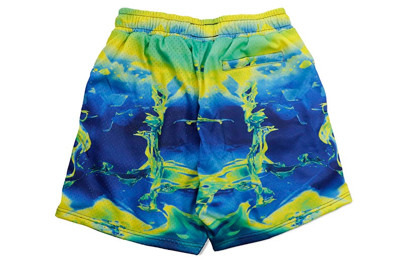 SB STUDIOS SB MULTICOLOR SHORTS V3 (GREEN/BLUE)