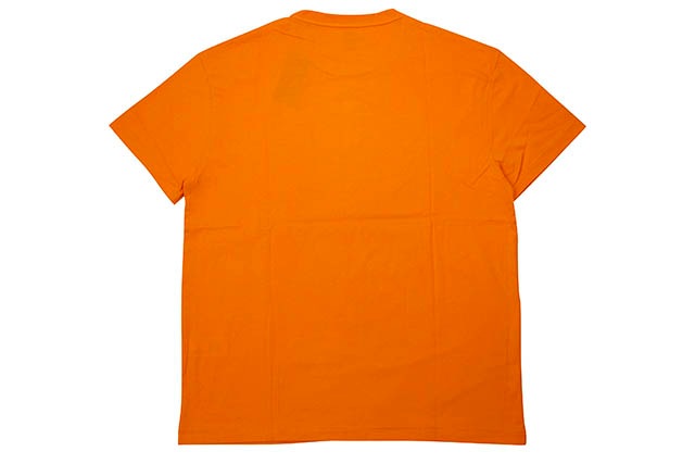 POLO RALPH LAUREN COTTON JERSEY POCKET T-SHIRT (710704248078:BRIGHT SIGMA ORANGE)