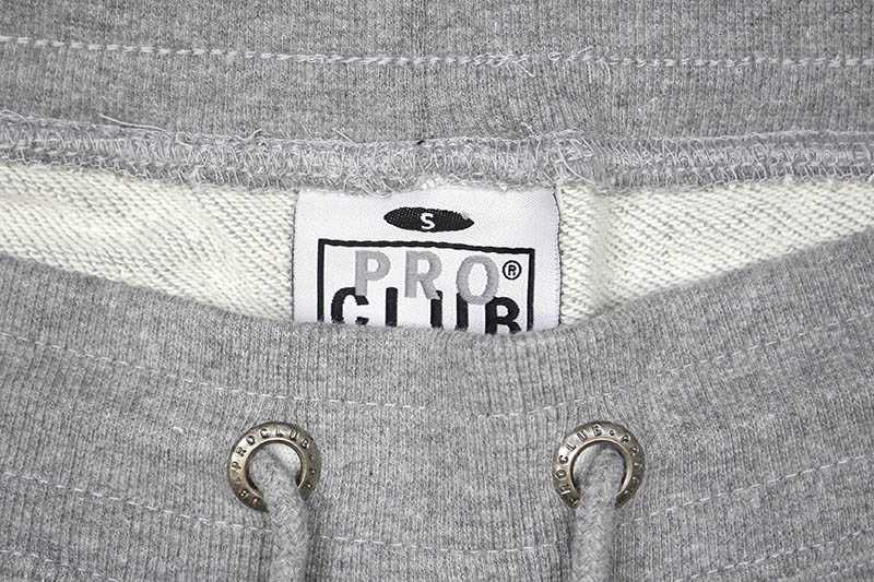 PRO CLUB HEAVYWEIGHT FRENCH TERRY SHORT (HEATHER GRAY)