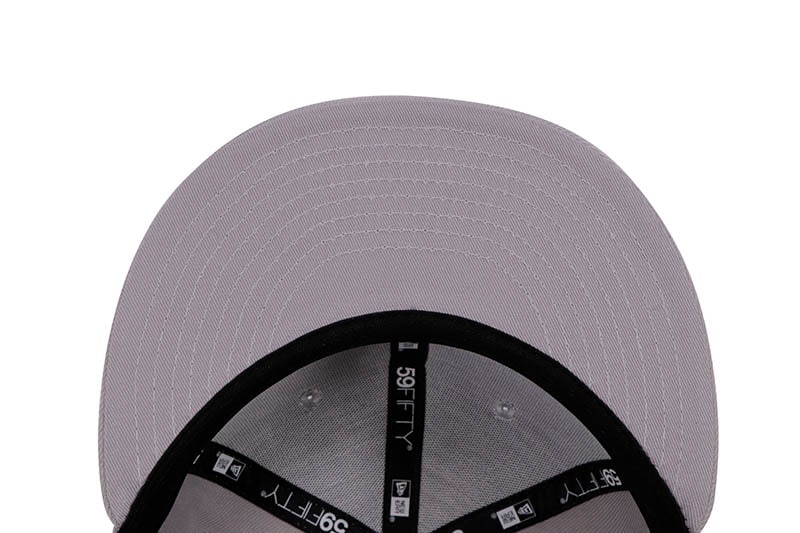 NEW ERA LOS ANGELES DODGERS 59FIFTY FITTED CAP (2024 WORLD SERIES SIDE PATCH/GREY UNDER VISOR/GREY)