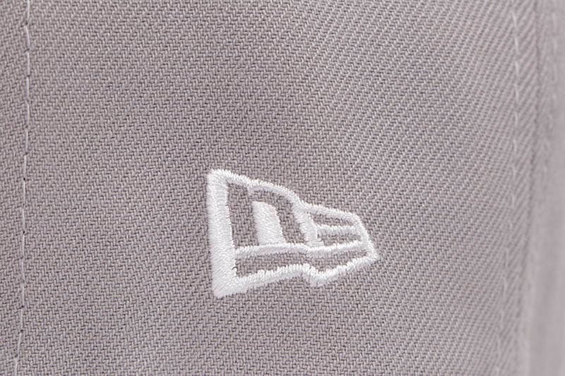 NEW ERA LOS ANGELES DODGERS 59FIFTY FITTED CAP (2024 WORLD SERIES SIDE PATCH/GREY UNDER VISOR/GREY)
