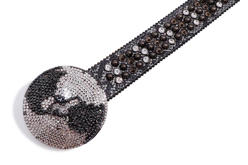 B.B. SIMON CRYSTAL BELT (2627A46:BLACK) | Brand,A-F,B.B.