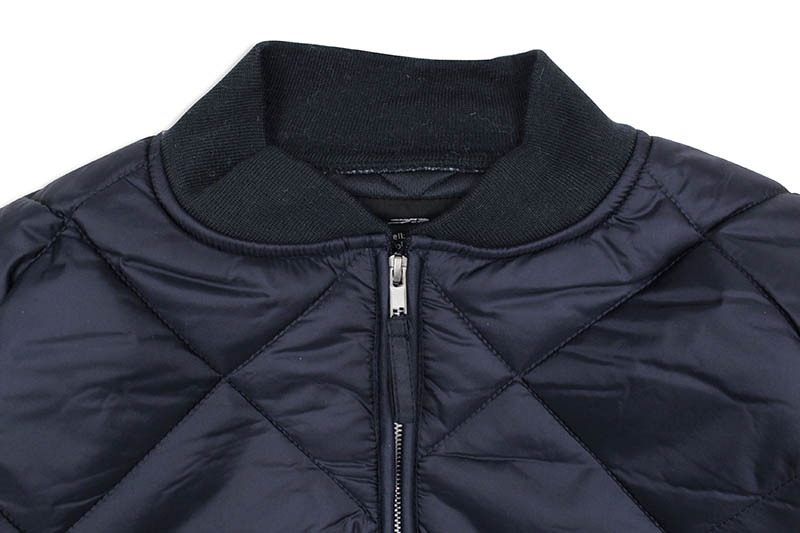 ROTHCO DIAMOND NYLON QUILTED FLIGHT JACKET (7160:NAVY BLUE)