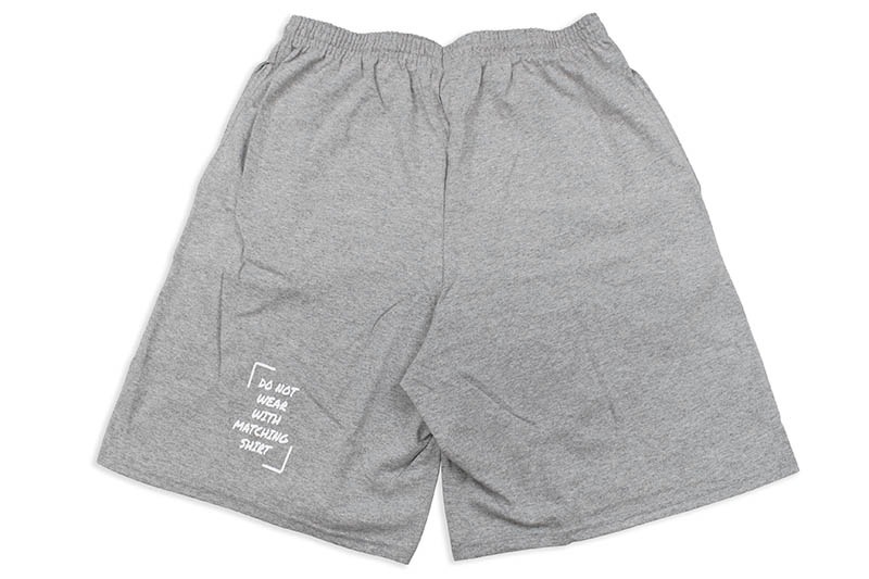JAETIPS DON'T MATCH DRIP SHORTS (GRAY)