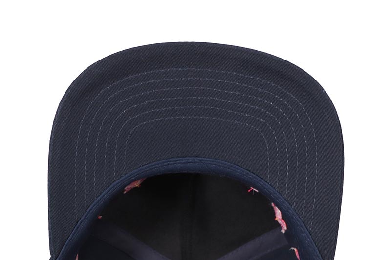 oMA STUDIOS NY KANJI CHERRY BLOSSOM HAT (NAVY)