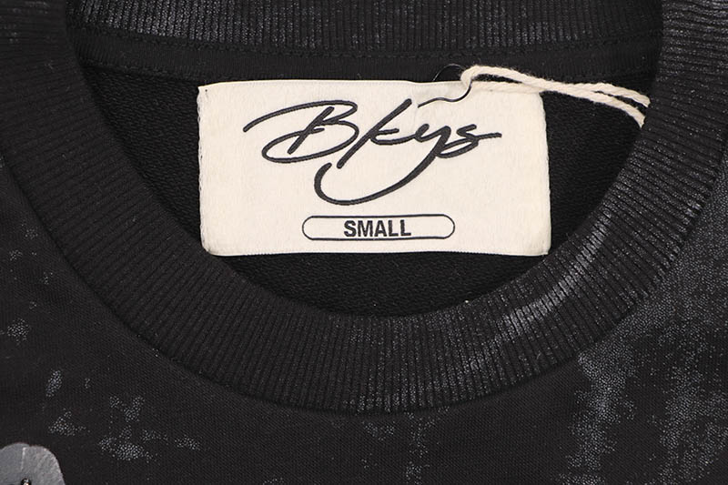 BKYS DESTINY FRENCH TERRY CROPPED TEE (T1461:BLACK)