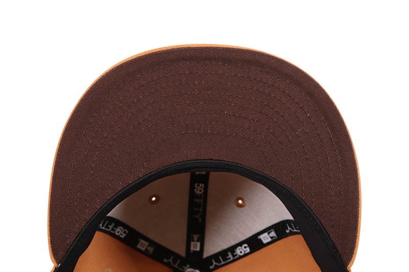 NEW ERA NEW YORK YANKEES DUCK CANVAS 59FIFTY FITTED CAP (LIGHT BRONZE) 14745156