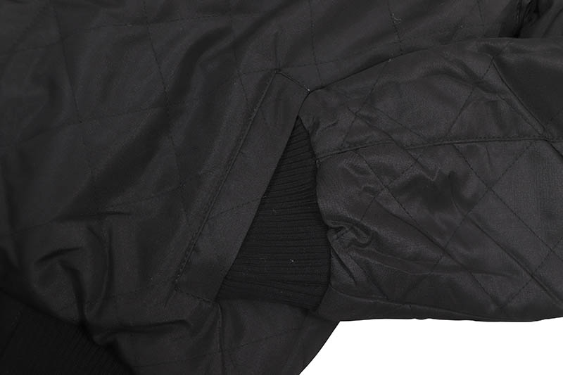 JH Design CHICAGO WHITE SOX REVERSIBLE WOOL AND LEATHER JACKET