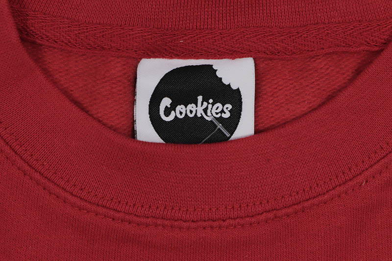 COOKIES ORIGINAL LOGO CREWNECKS (RED/BLACK) 1564T6663