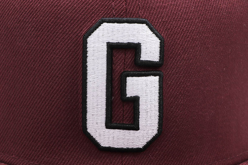 JAETIPS x GOOD TIMES SAVIOR WEB EXCLUSIVE FITTED CAP (SAVIOR TOUR SIDE PATCH/MAROON/ORANGE)