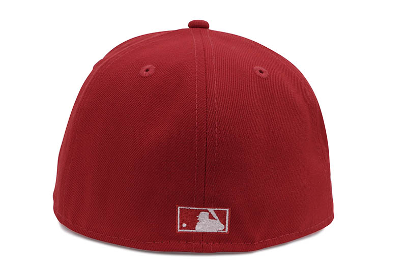 NEW ERA LOS ANGELES DODGERS 59FIFTY FITTED CAP (1988 WORLD SERIES SIDE PATCH/GREEN UNDER VISOR/SCARLET)
