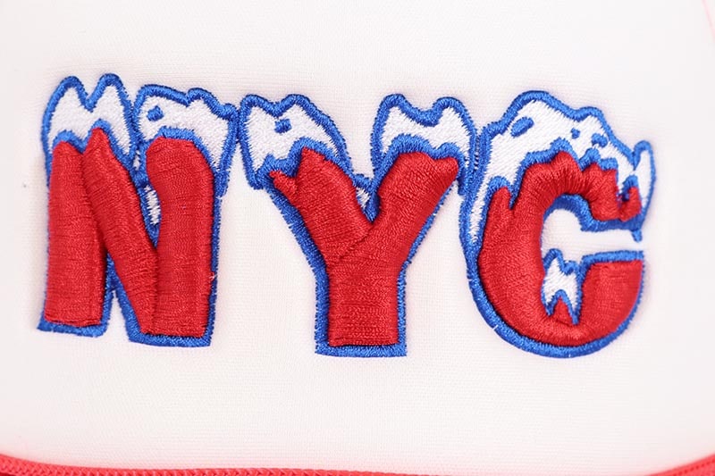 CLASSIC MATERIAL NY NYC ICE TRUKER (RED)