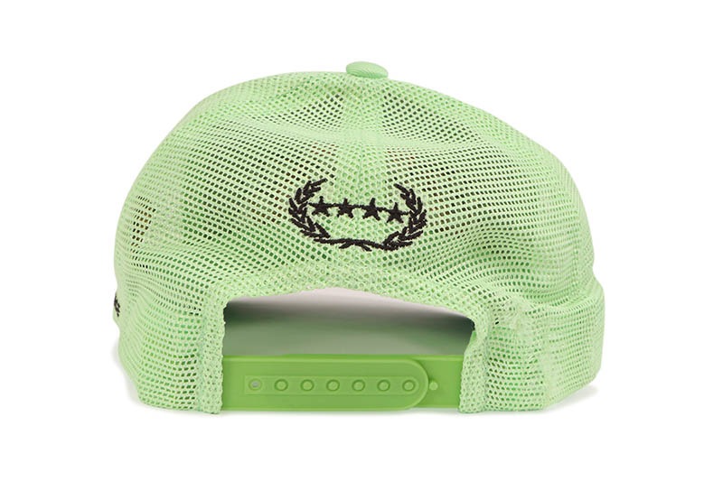 FIELD GRADE BEWARE OF ROTTY TWILL MESH TRUCKER HAT (KEY LIME) 1005192
