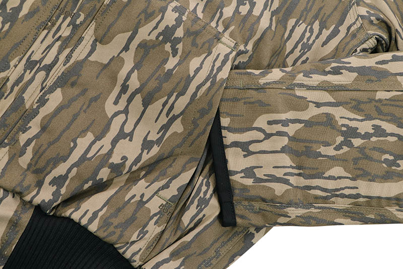 Carhartt RUGGED FLEX DUCK LOOSE FIT INSULATED CAMO ACTIVE JACKET (106098-G47:MOSSY OAK BOTTOMLAND CAMO)
