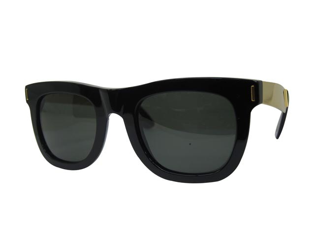 ブラック ゴールドロゴ サングラス SUPER SUNGLASS(195:CICCIO:FRANCIS BLACK) | Brand,S-Z,SUPER