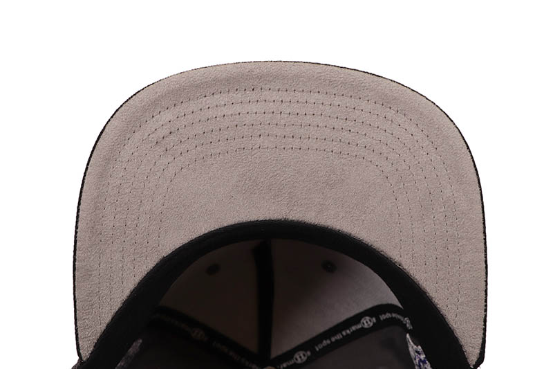 TWNTY TWO WU-TANG PURPLE TAPE 30TH YEAR ANNIVERSARY SNAPBACK CAP (CHARCOAL/BLACK)