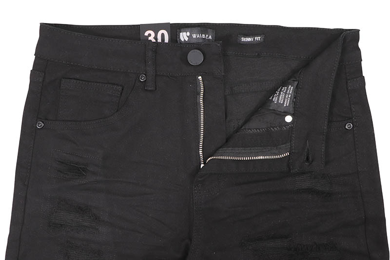 WAIMEA RIPPED SKINNY PANT (M5612TA:JET BLACK) | すべての商品