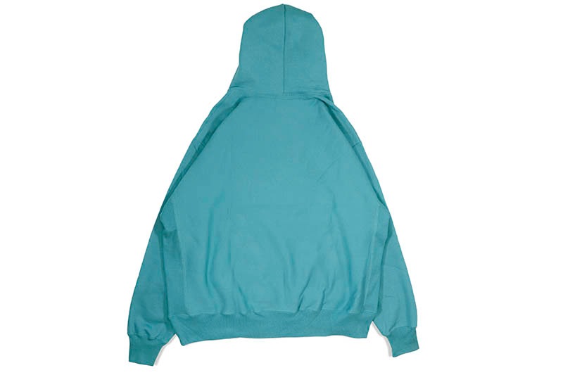 CHAMPION REVERSE WEAVE PULLOVER HOODIE (GF68-X3U:OCEANSTORM)