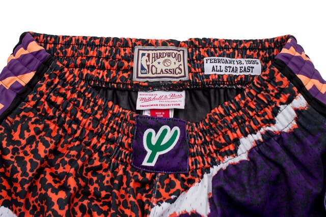MITCHELL&NESS SWINGMAN MESH SHORTS(ALL-STAR EAST/1995/BLACK)