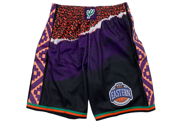 MITCHELL&NESS SWINGMAN MESH SHORTS(ALL-STAR EAST/1995/BLACK)