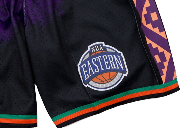 MITCHELL&NESS SWINGMAN MESH SHORTS(ALL-STAR EAST/1995/BLACK)