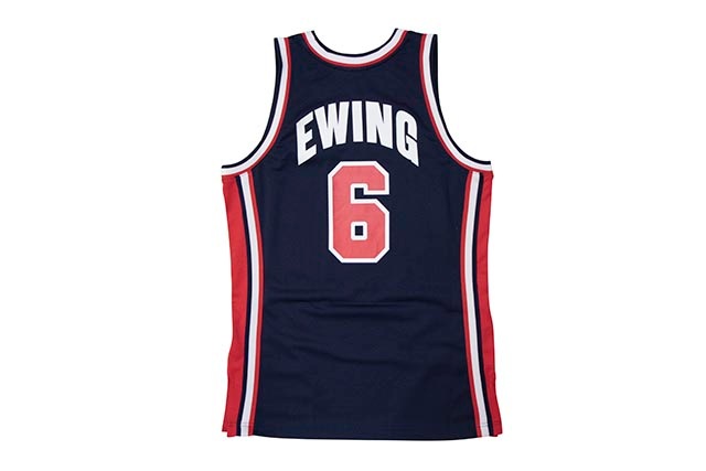 MITCHELL & NESS AUTHENTIC JERSEY TEAM USA 1992 PATRICK EWING #6