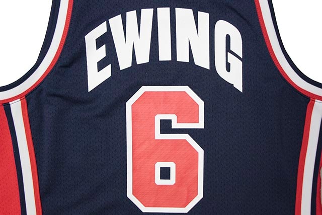 MITCHELL & NESS AUTHENTIC JERSEY TEAM USA 1992 PATRICK EWING #6