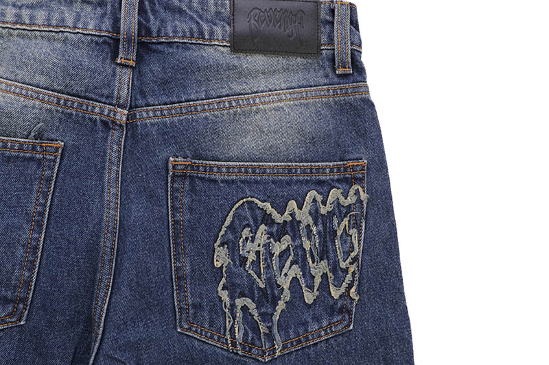 REVENGE THORN DENIM SHORTS (COPPER) リベンジ REVENGE THORN DENIM SHORTS (COPPER) | Brand,M-R,REVENGE