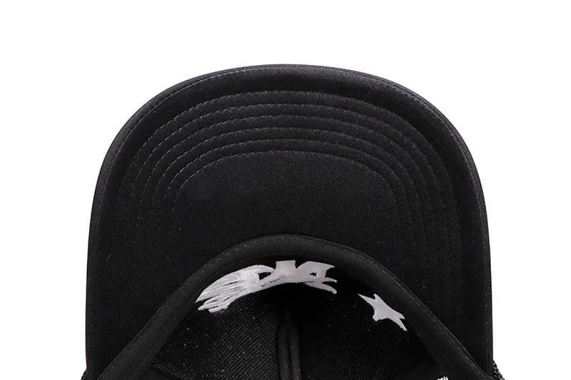 DROPOUT NEW YORK NY FLAMES TRUCKER HAT (BLACK) BB250